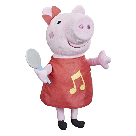 PEPPA PIG Bundle. Singing Talking Peppa Plush & Heys Lunch Bag - Picture 3 of 17